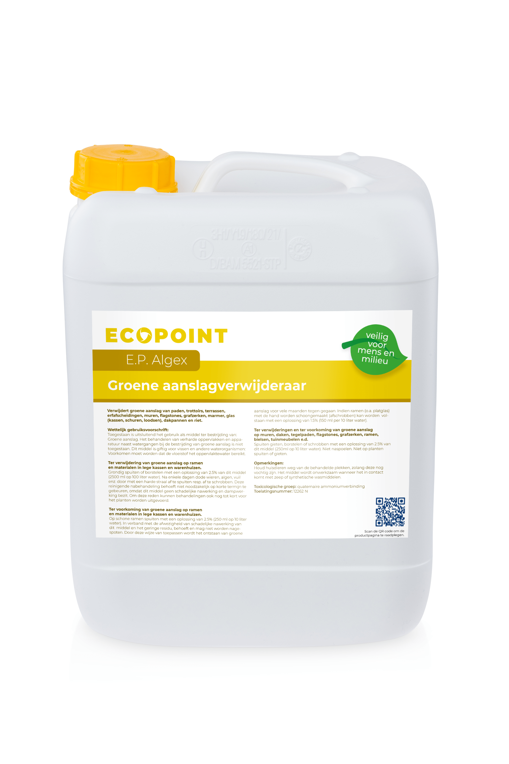 E.P.-Algex tegen groene aanslag