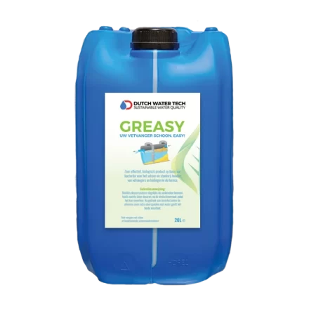 Greasy tegen stank uit vetput can